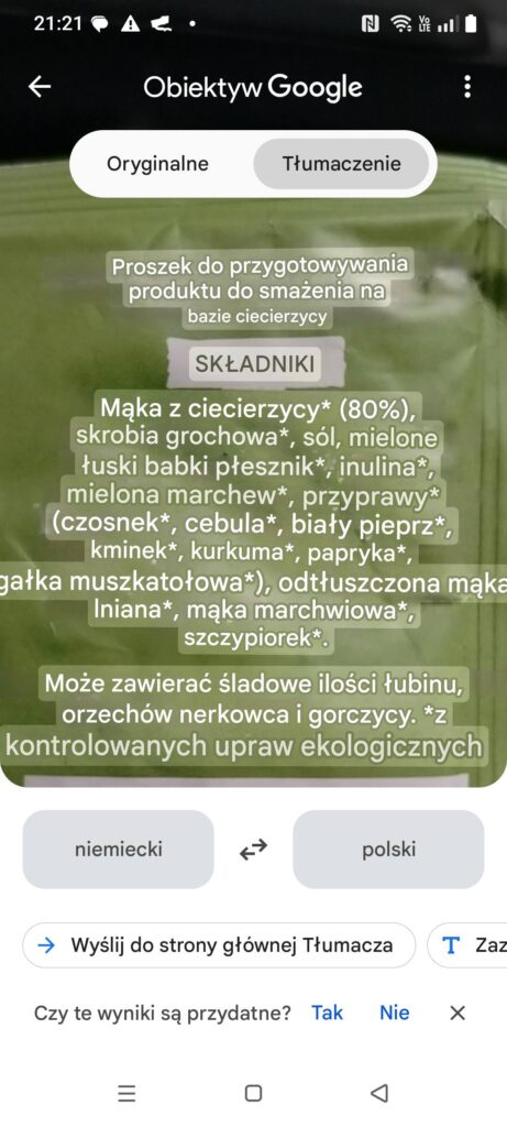 jajecznica wegańska skład